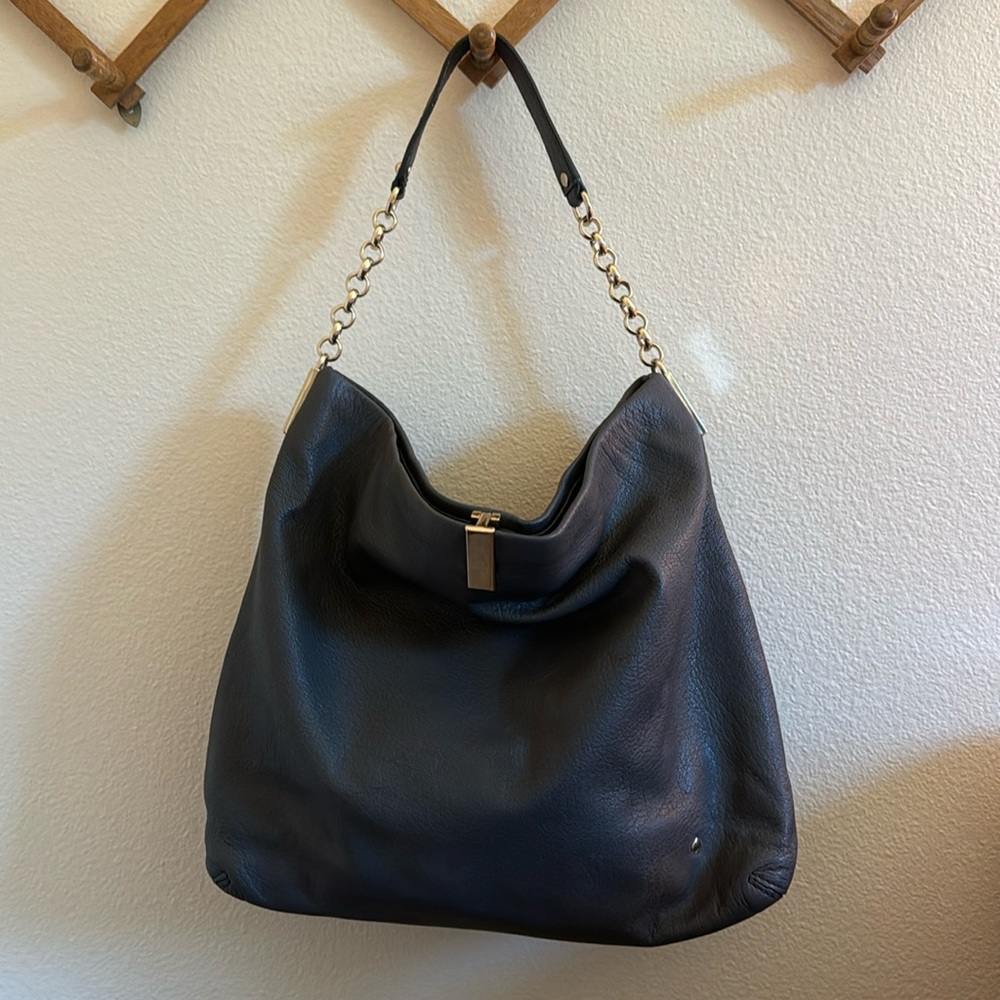 Kate Spade gray chained bag